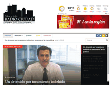 Tablet Screenshot of eldiariociudad.com